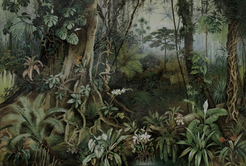JUNGLE - Digital printing trompe l'oeil wallpaper by Architects Paper - view 3